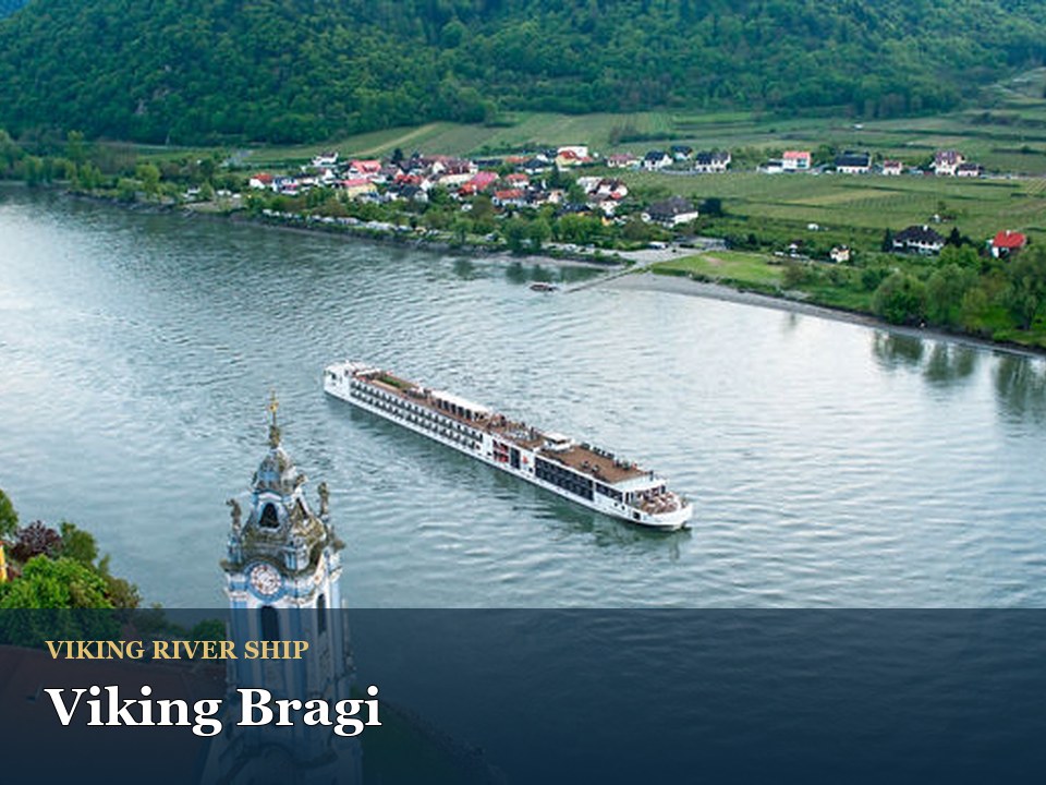 Viking Bragi cruise ship — Scenic river cruise through lush valley
