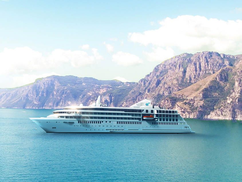 Star Explorer shown in the official Windstar ship image