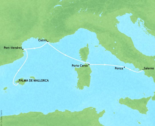 Four Seasons Yachts 2027 Four Seasons One Itinerary 2027