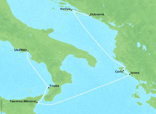 Four Seasons Yachts 2027 Four Seasons One Itinerary 2027