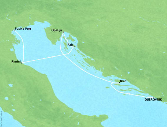 Four Seasons Yachts 2027 Four Seasons One Itinerary 2027