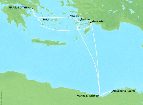 Four Seasons Yachts 2027 Four Seasons One Itinerary 2027