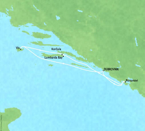 Four Seasons Yachts 2027 Four Seasons One Itinerary 2027