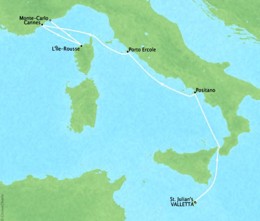 Four Seasons Yachts 2027 Four Seasons One Itinerary 2027